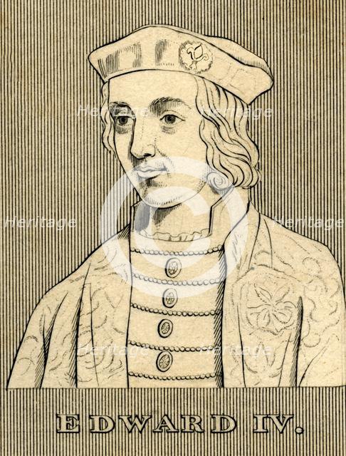 'Edward IV', (1442-1483), 1830. Creator: Unknown.