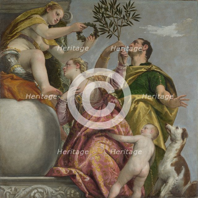 Happy Union (from: Four Allegories of Love), ca. 1575. Artist: Veronese, Paolo (1528-1588)
