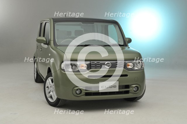 Nissan Cube 2008. Artist: Simon Clay.