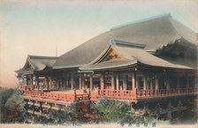 'Kiyomizu Temple, Kyoto', c1910. Artist: Unknown.