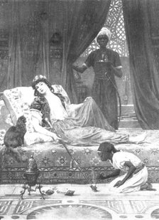 Pictures from the Royal Academy: A Gilded Cage - Frederick Goodall, R.A., 1898. Creator: Unknown.