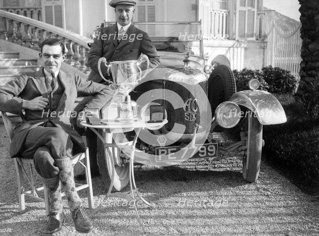 AC 6 1990 cc of VA Bruce, winner of the Monte Carlo Rally, January 1926. Artist: Bill Brunell.