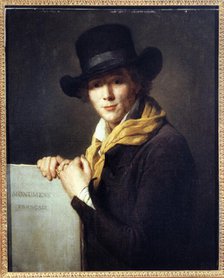 Portrait of Alexandre Lenoir (1762-1839), founder of the Museum of French Monuments, c1796. Creator: Marie-Genevieve Bouliard.