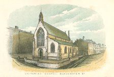Unitarian Chapel, Rochdale, 1876. Artist: Unknown