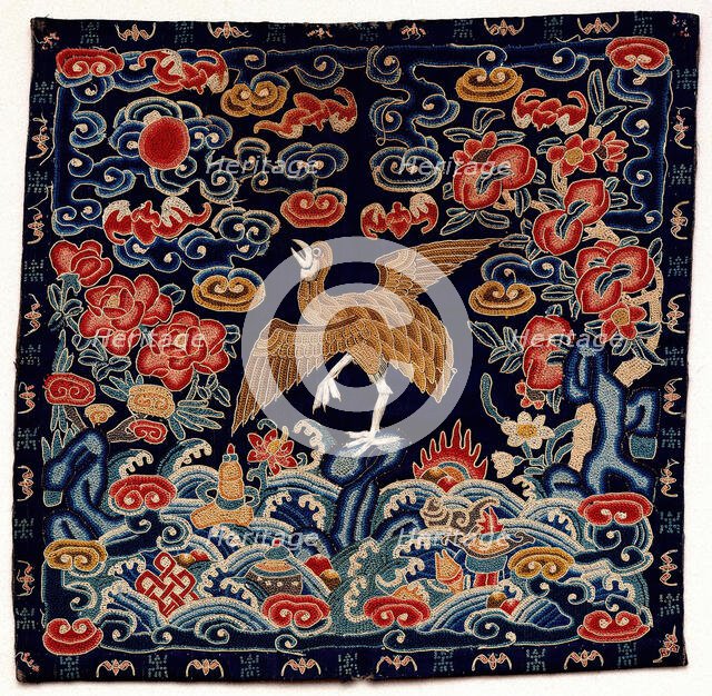 Rank Insignia, Eighth Degree Civil, Quail, about 1860. Creator: Unknown.