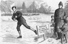 '"Danger !"--A scene in St. James's Park', 1886.  Creator: Unknown.