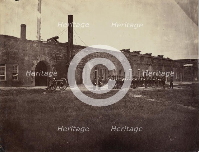 Fort Pulaski, 1860s. Creator: George N. Barnard.