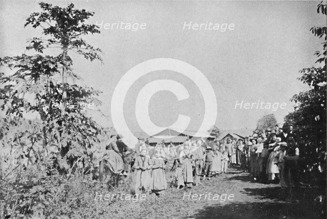 'Festa em uma Colonia', (Party in a colony), 1895. Artist: Axel Frick.