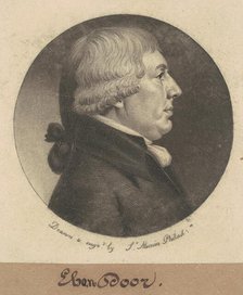 Ebenezer Dorr, 1800. Creator: Charles Balthazar Julien Févret de Saint-Mémin.