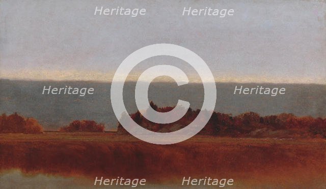 Salt Meadow in October, 1872. Creator: John Frederick Kensett.