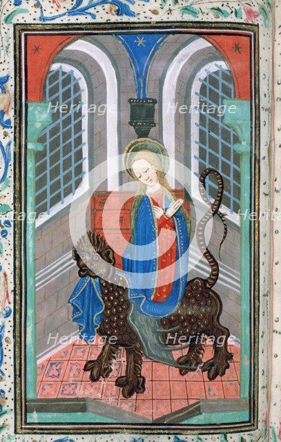 St Margaret, late 15th century. Artist: Unknown