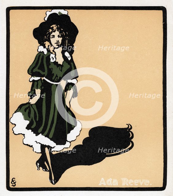 Ada Reeve (1874-1966), English actress, late 19th century. Artist: Unknown