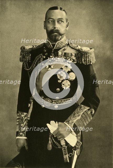 'H. M. King George V', 1911, (c1920). Creator: Bassano Ltd.