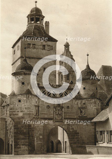 'Weissenburg - Ellinger Gate', 1931. Artist: Kurt Hielscher.