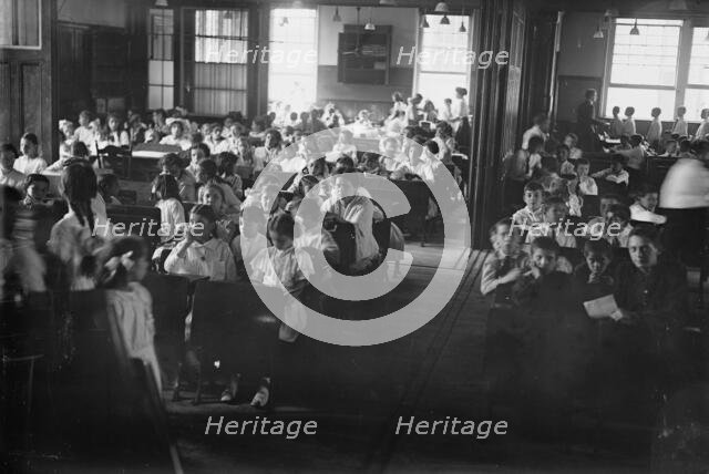 N.Y. schools opening, between c1910 and c1915. Creator: Bain News Service.