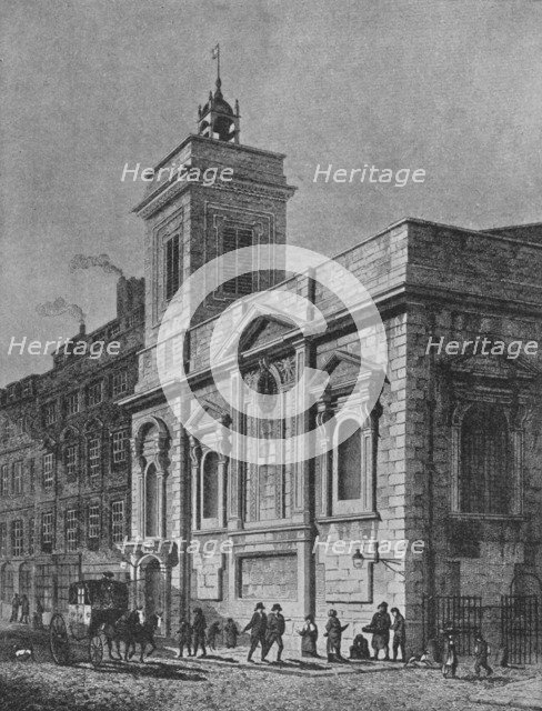 Church of St Mildred, Poultry, City of London, 1812 (1911). Artist: George Sidney Shepherd.