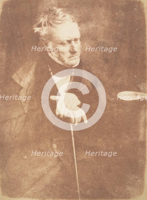 Thomas Kitchenham Staveley, M.P. Ripon, 1843-47. Creators: David Octavius Hill, Robert Adamson, Hill & Adamson.