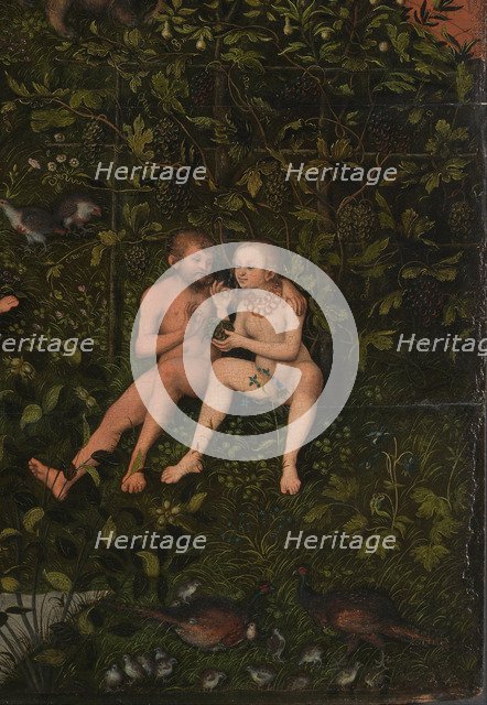 The Golden Age (Detail). Artist: Cranach, Lucas, the Elder (1472-1553)