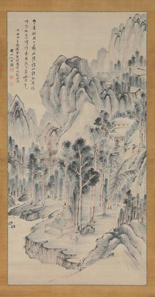 Shorinji Temple, 1817. Creator: Okada Beisanjin.