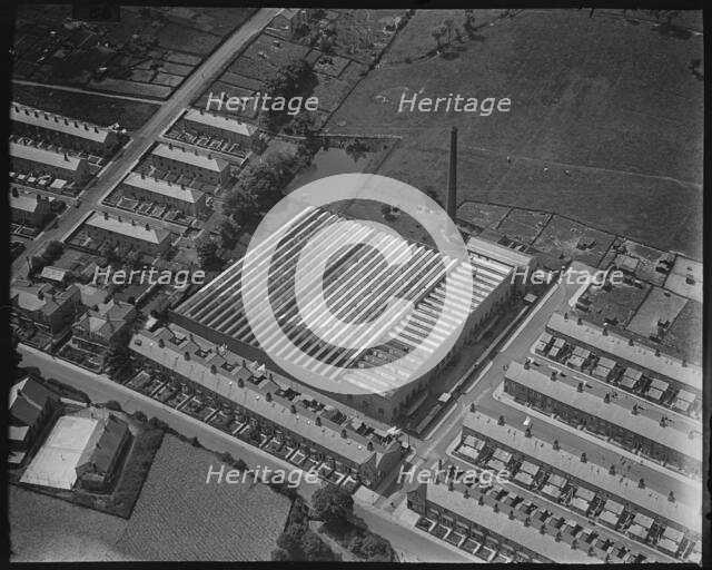 Westfield Mill, Barnoldswick, Lancashire, c1930s. Creator: Arthur William Hobart.