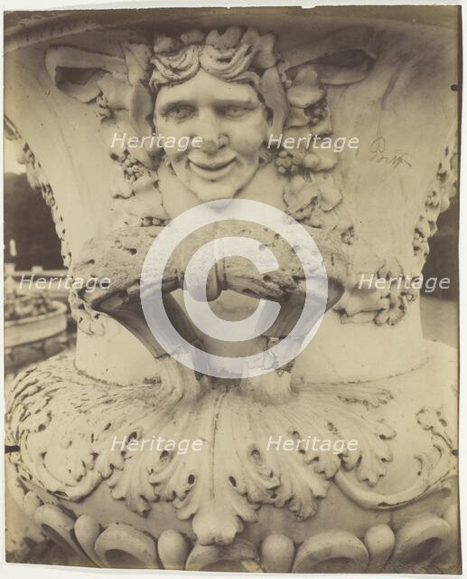 Versailles, Vase, 1906. Creator: Eugene Atget.