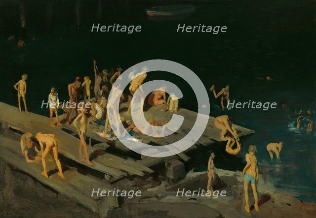 Forty-two Kids, 1907. Creator: George Wesley Bellows.