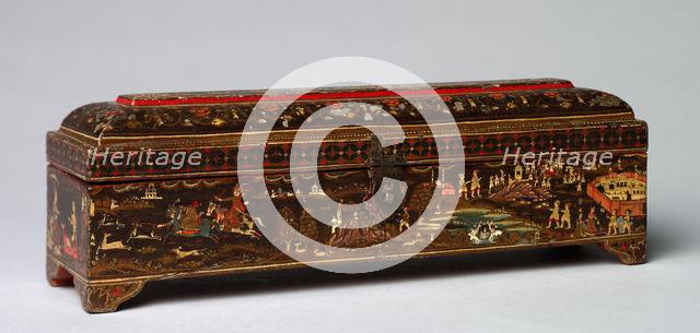 Rajput Box with Various Scenes, c. 1800. Creator: Unknown.