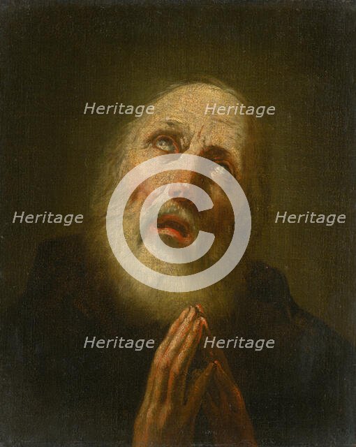 Saint Francis of Paula, 1700-1750. Creator: Giovanni Battista Piazzetta.