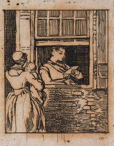 Woman at Window, c1813. Creator: David Wilkie.
