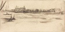 The Troubled Thames, c. 1875. Creator: James Abbott McNeill Whistler.