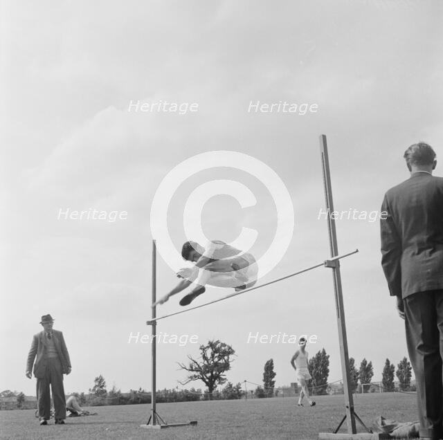 Laing Sports Ground, Rowley Lane, Elstree, Barnet, London, 30/06/1956. Creator: John Laing plc.
