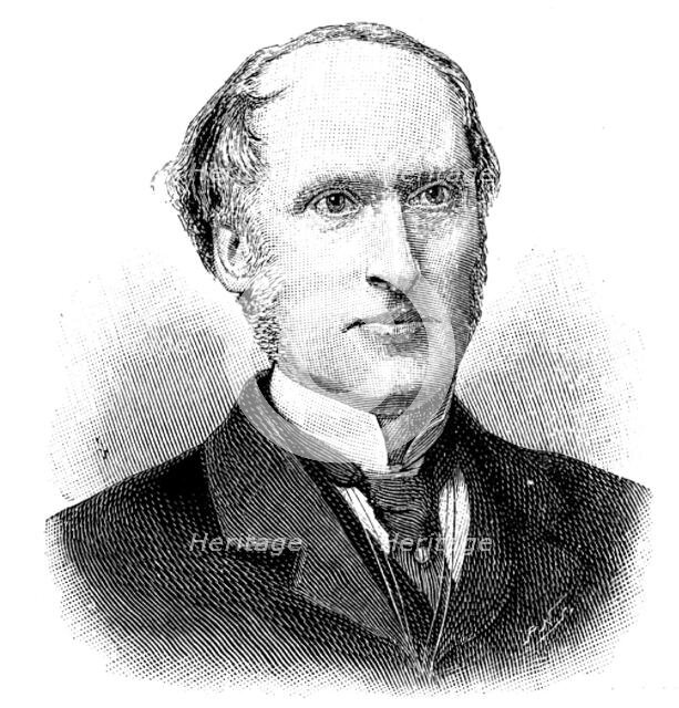 The late Mr. J. Lawrence Gane, Q.C., M.P., 1895. Creator: P Naumann.