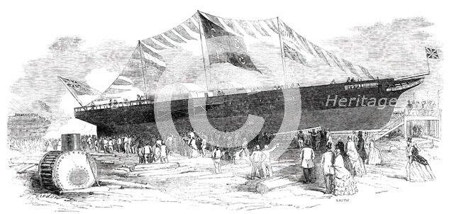 The New Steamer, "City of Paris", 1850. Creator: Smyth.