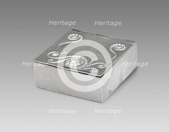 Box, 1881/90. Creator: Whiting Manufacturing Co.