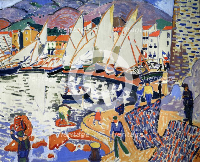 'Drying the Sails', 1905.  Creator: Andre Derain.