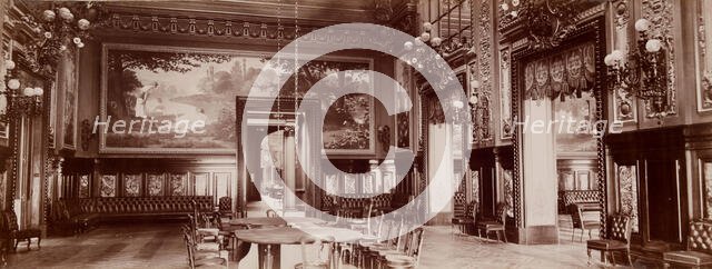 (Untitled, View of Interior, Nice, France), between 1880 and 1890. Creator: Jean Gilletta.