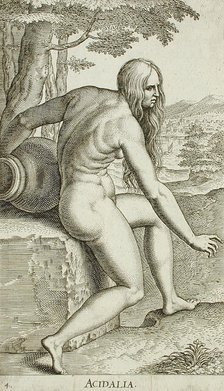 Acidalia, 1587. Creator: Philip Galle.
