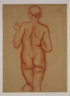 Standing Woman, between 1861 and 1944. Creator: Aristide Maillol.