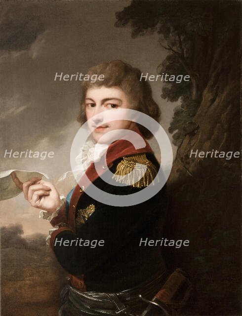 Portrait of Michal Kleofas Oginski, 1792-1793. Creator: Jozef Grassi.