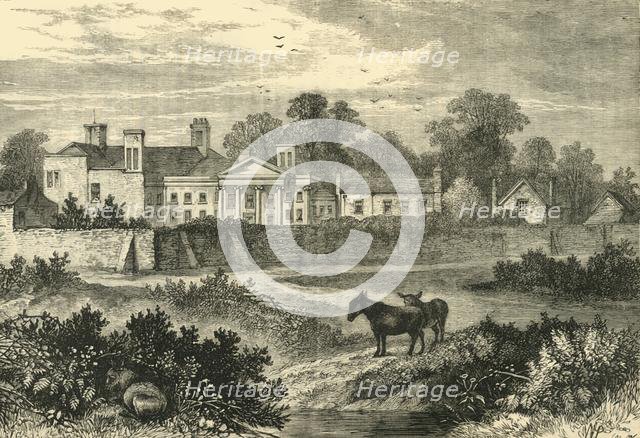 'Caen Wood, Lord Mansfield's House, in 1785', (c1876). Creator: Unknown.