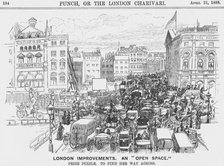 'London Improvements. An Open Space', 1888. Artist: Unknown