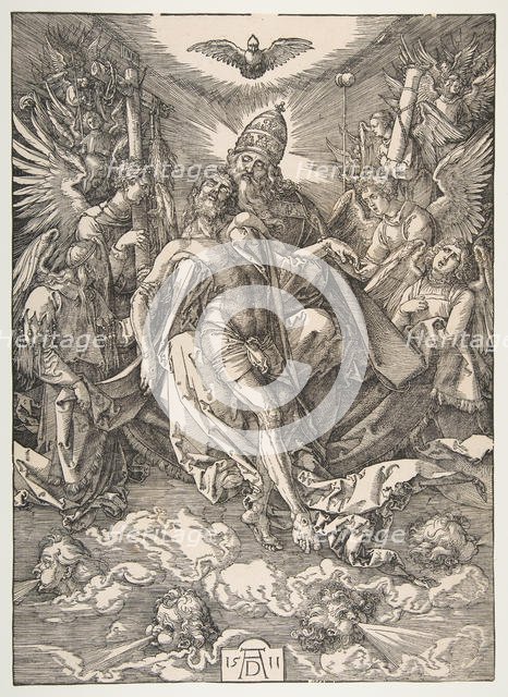 The Holy Trinity, 1511. Creator: Albrecht Durer.