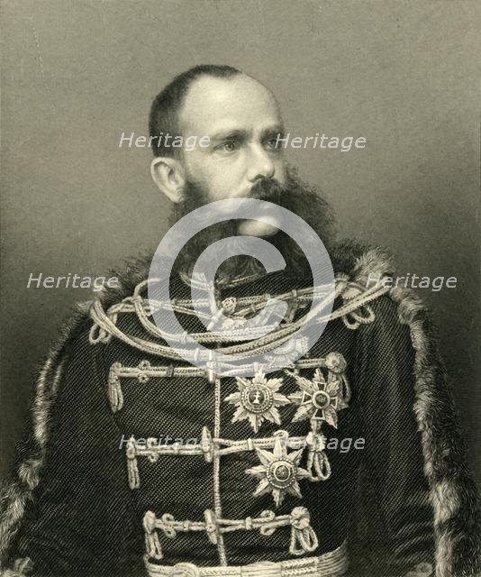 'Francis Joseph, Emperor of Austria', c1872. Creator: George J Stodart.