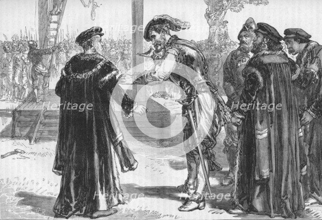 'Execution of the Mayor of Bodmin', c1880. Artist: C.R..