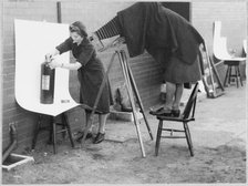 Royal Air Force No. 2 School of Photography, Palatine Road, Blackpool, 1942-1943. Creator: Barnet Saidman.