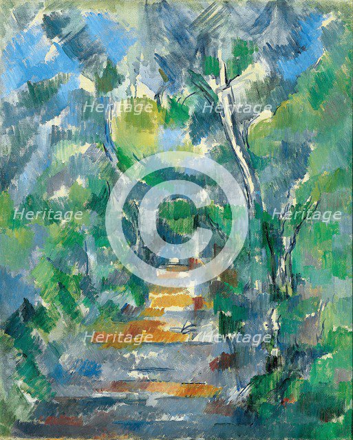 Forest Scene (Path from Mas Jolie to Château noir), 1900-1902.