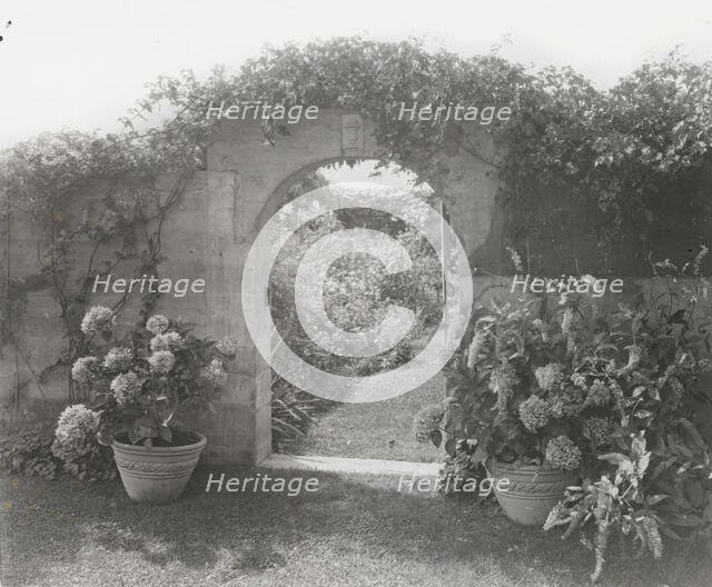 "Gray Gardens," Robert Carmer Hill house, Lily Pond Lane, East Hampton, New York, c1914. Creator: Frances Benjamin Johnston.