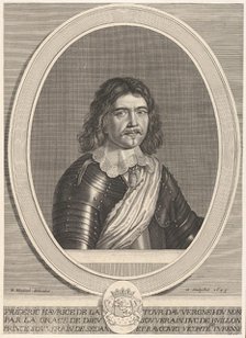 Frédéric-Maurice de la Tour d'Auvergne, duc de Bouillon, 1649. Creator: Robert Nanteuil.