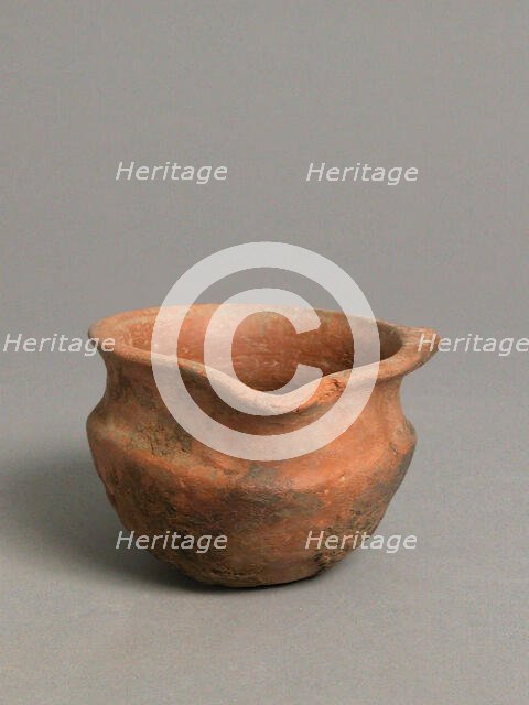 Jar with Spout, Coptic, 4th-7th century. Creator: Unknown.