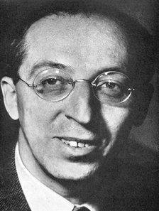Aaron Copland (1900-1990), American composer. Artist: Unknown